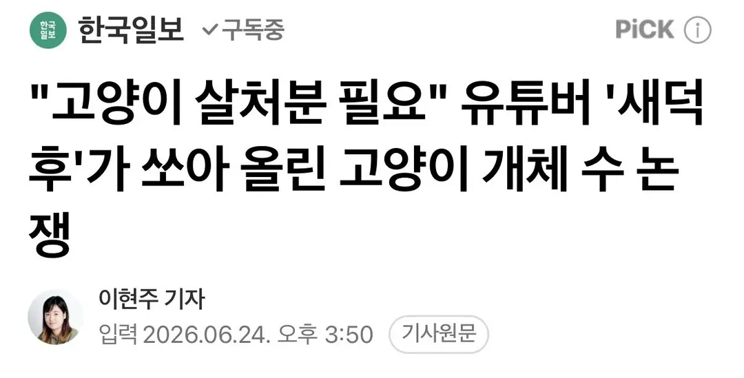 유튜버 새덕후 근황 (3/4)