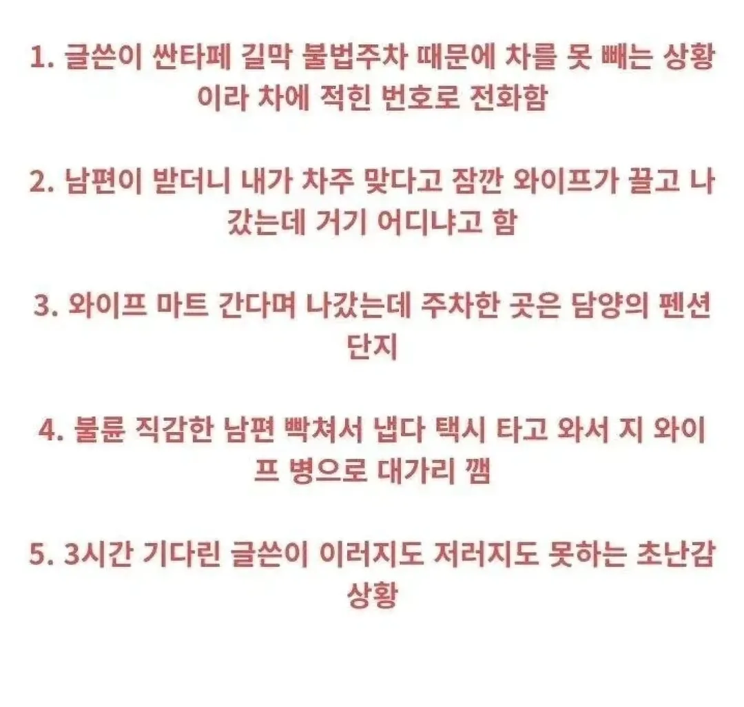 불법 주정차 위반한 싼타페 최후 (6/6)