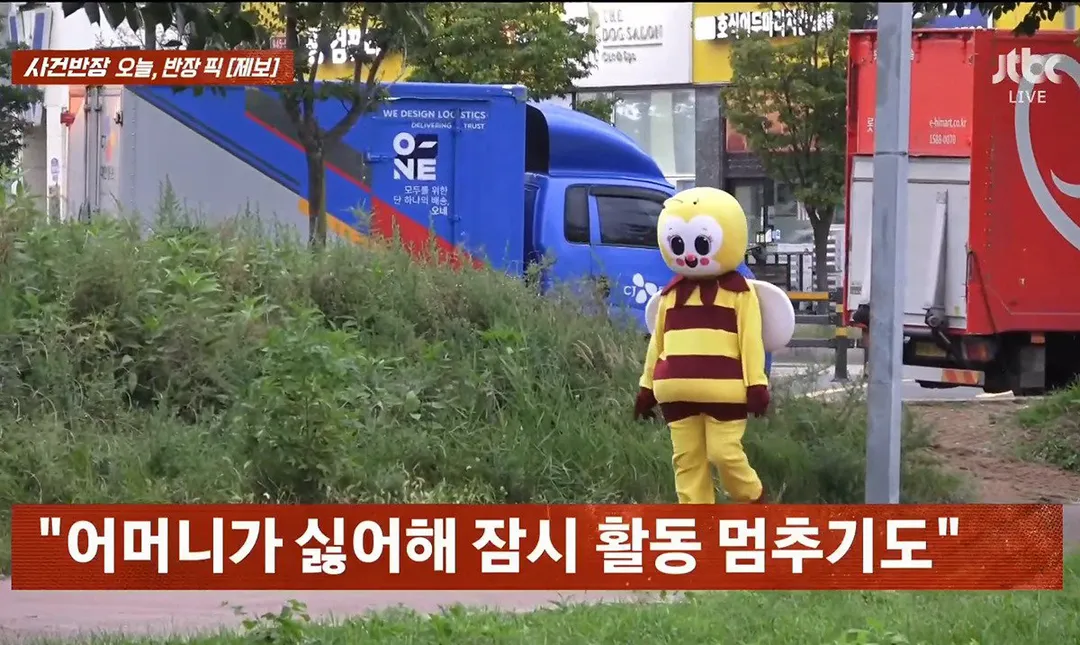 사건반장에 나온 꿀벌 복장 입는 이유 (영상 올렸어) (16/17)