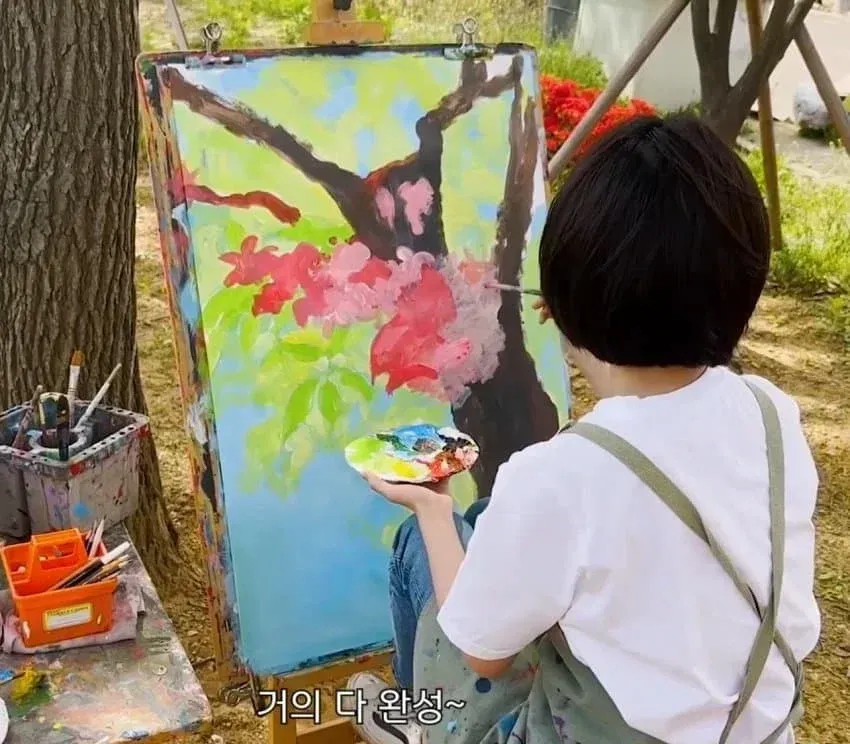 아 하영 그림 너무 웃겨 (3/7)