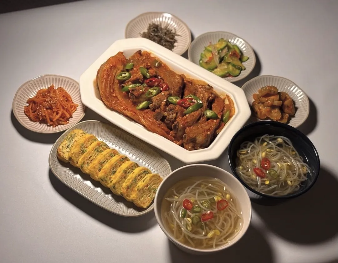 남편 도시락 싸주는 여자의 평소 저녁밥 (14/16)