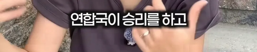 광복은 우리 힘으로 이뤄낸 것이 아니라 미국이 핵떨궈서 일본이 항복한거잖아요 (4/20)