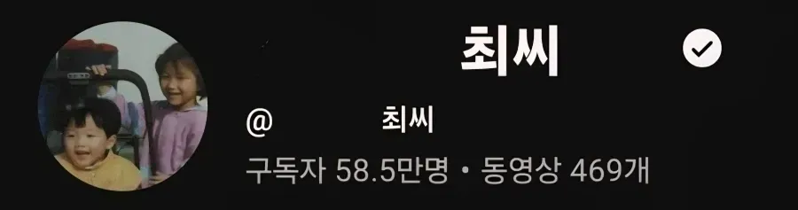 닉네임중 1/4만 남은 유튜버 (6/6)