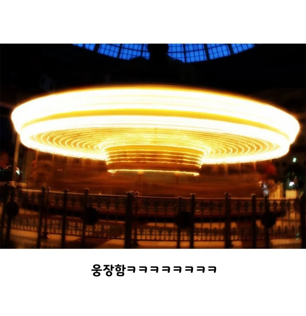 회전목마를 장노출로 찍으면 이쁘겠지? (4/4)