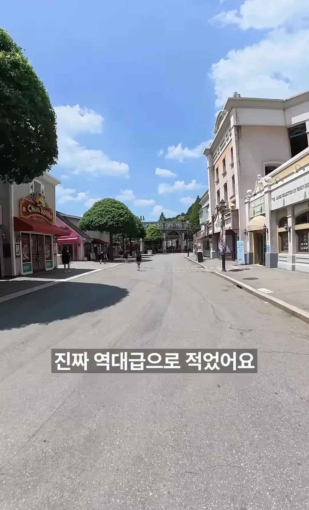 평일 점심 에버랜드 근황 (12/12)
