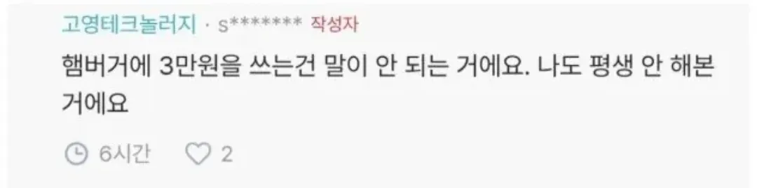 중학생 아이가 햄버거집에서 3만원 가까이 햄버거를 사먹었네요 (4/5)