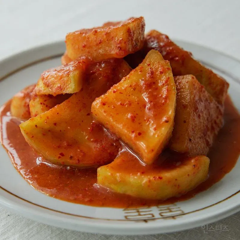 짜파게티와 함께 먹을 김치 단 한가지만 고르기 (7/7)