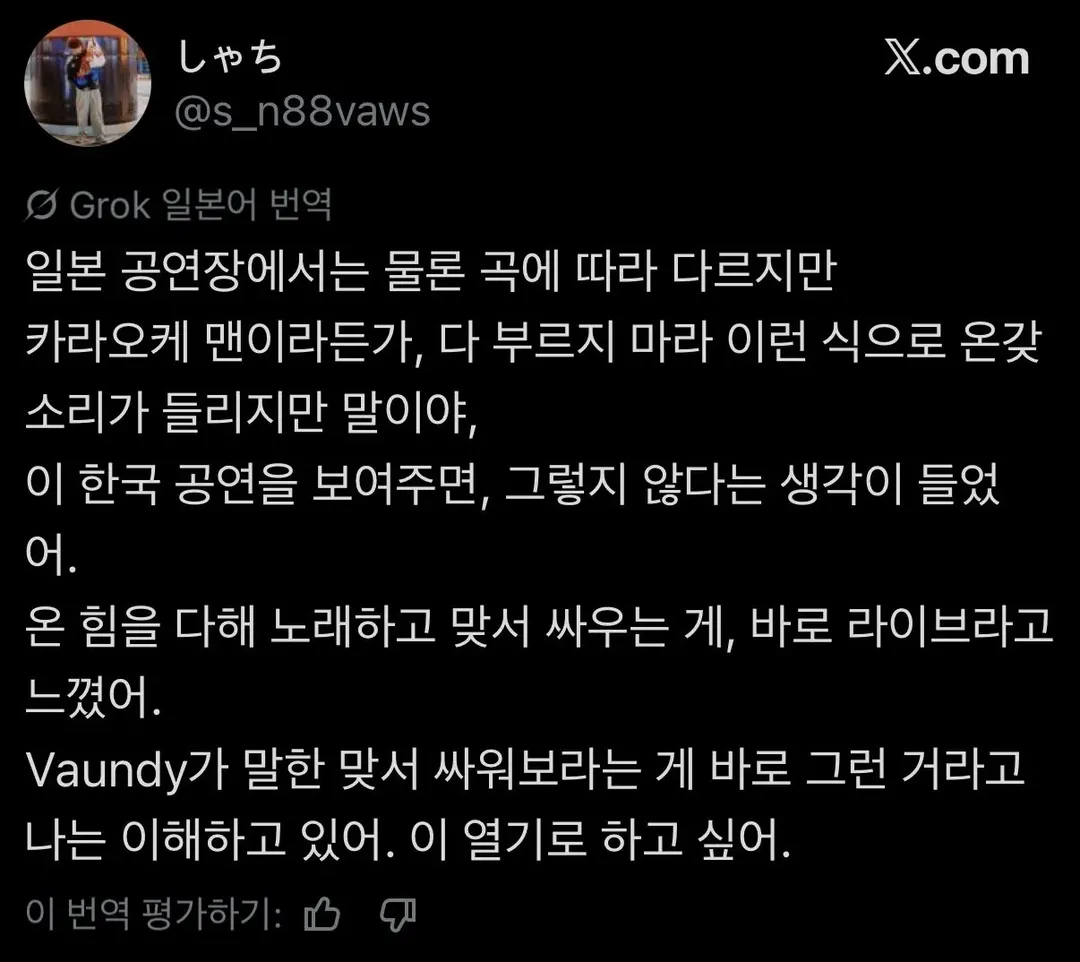 일본 가수의 내한 공연이 일본에서 생중계되면서 화제가 된 한국의 떼창.x (6/10)