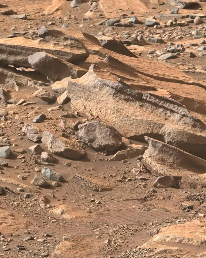 NASA가 공개한 가장 최근 화성 표면 사진 (3/12)