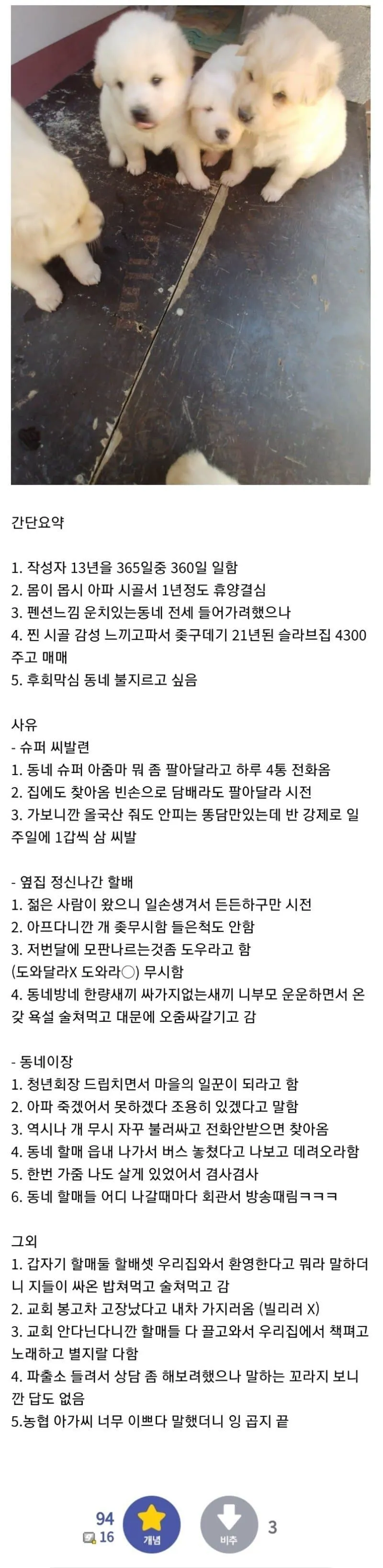 휴양하러 시골 내려간 디씨인.jpg