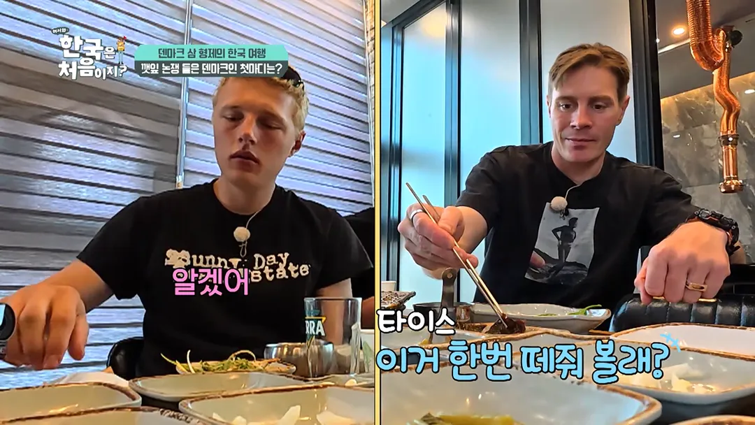 덴마크 사람이 느껴본 깻잎 논쟁 (13/20)