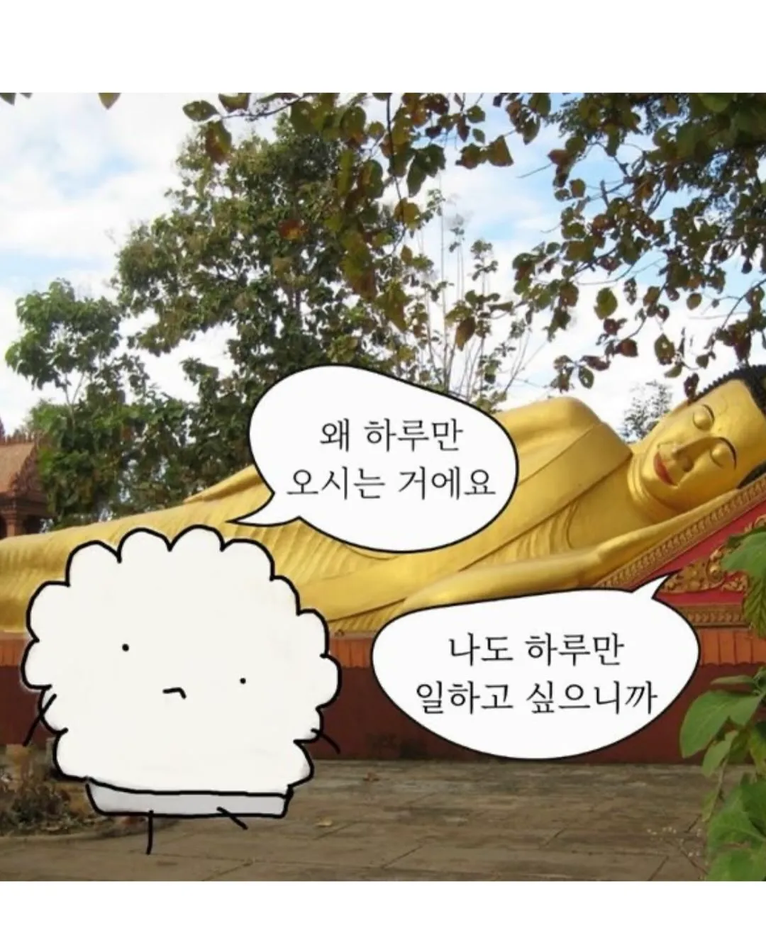 불교) 마음이 편안해지는 부처님 밈 모음.jpg (3/8)