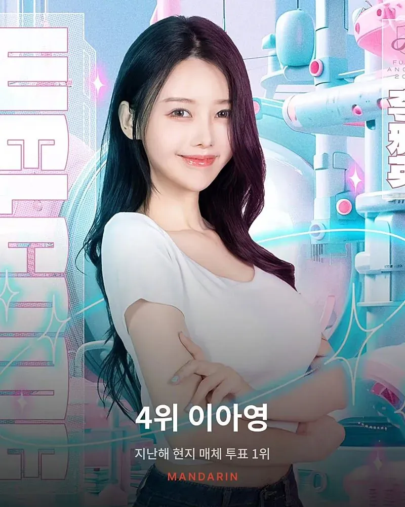 대만 치어리더 인기투표 상황 (5/10)