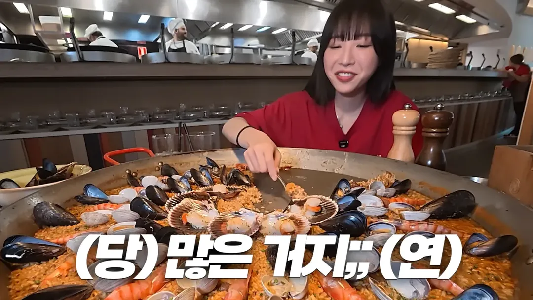 스압)스페인에서 초대왕빠에야 도전한 쯔양 근황 ㄷㄷㄷㄷㄷ (15/20)