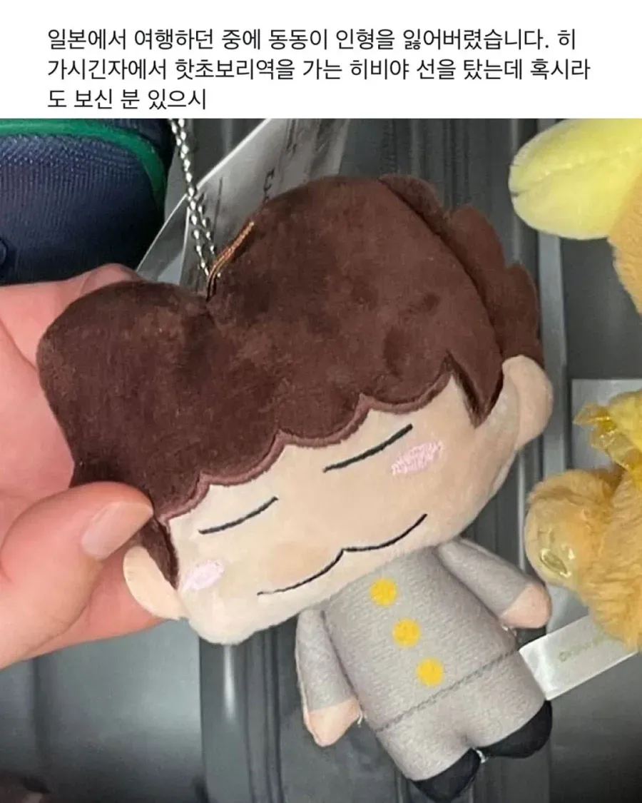일본 여행 중 잃어버린 인형 (1/4)