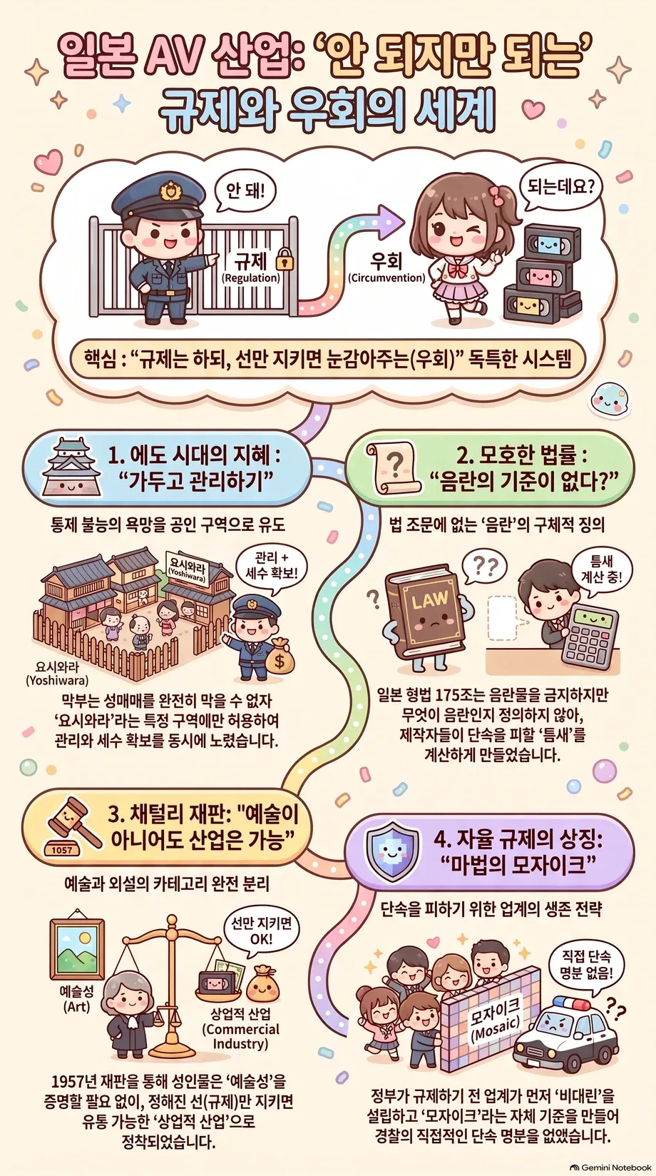 일본 AV산업이 발전한 이유