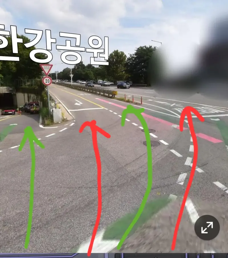 생방중 길 잘못가서 역주행하는 처자 ㄷ (6/7)