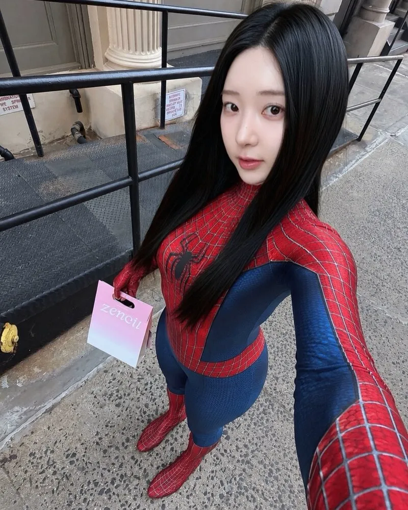 (ㅇㅎ) 신재은 스파이더걸 코스프레 (8/8)
