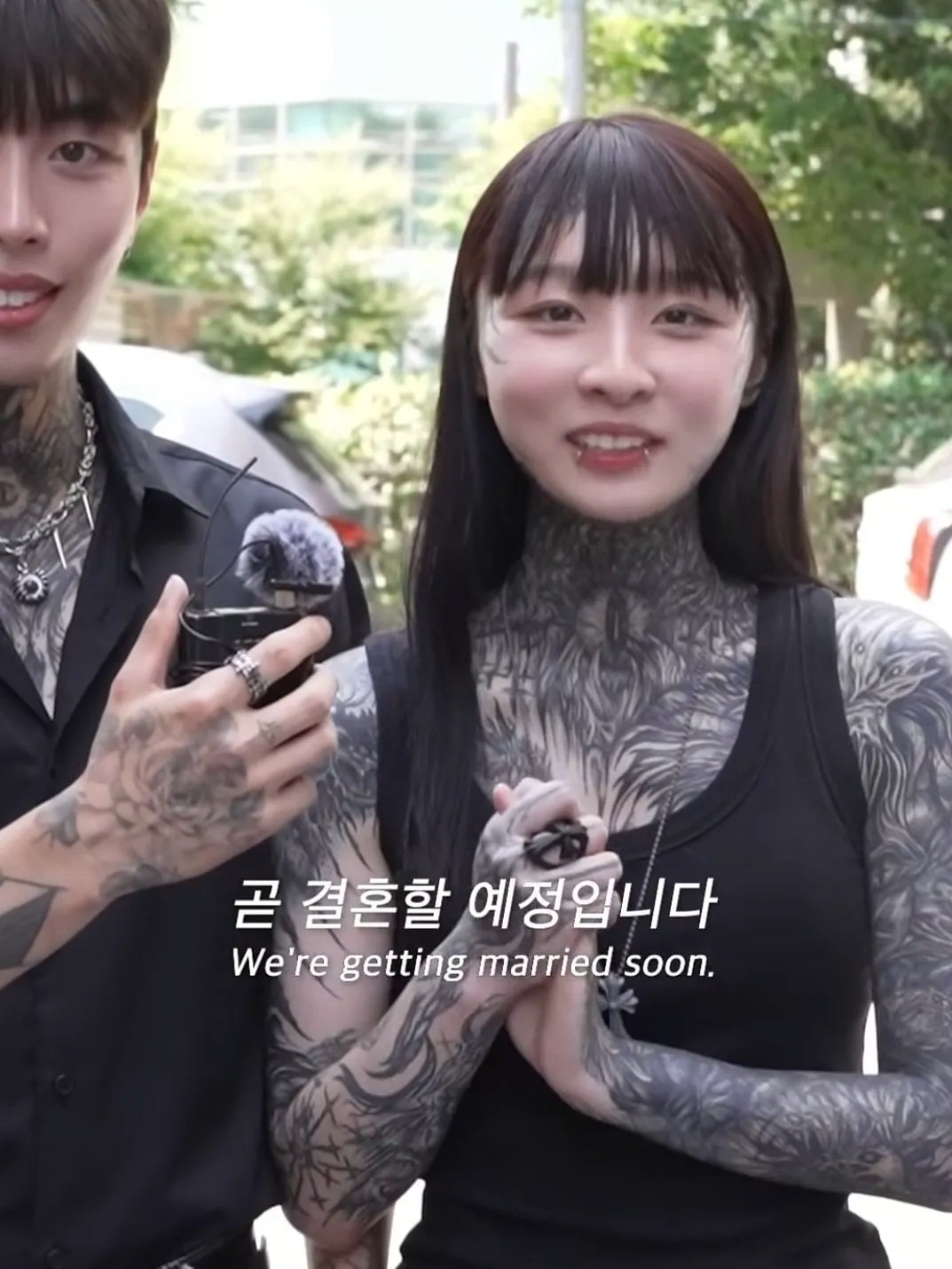메이플하다 만났다는 전신 문신 커플 ㄷㄷ (2/18)