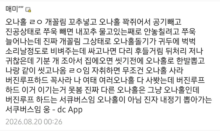지하철에서 꼴려서 미칠뻔했다는 디시인 (4/4)