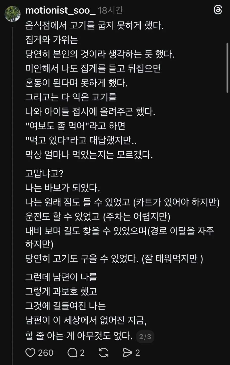 남편은 나를 과보호했다 (3/5)