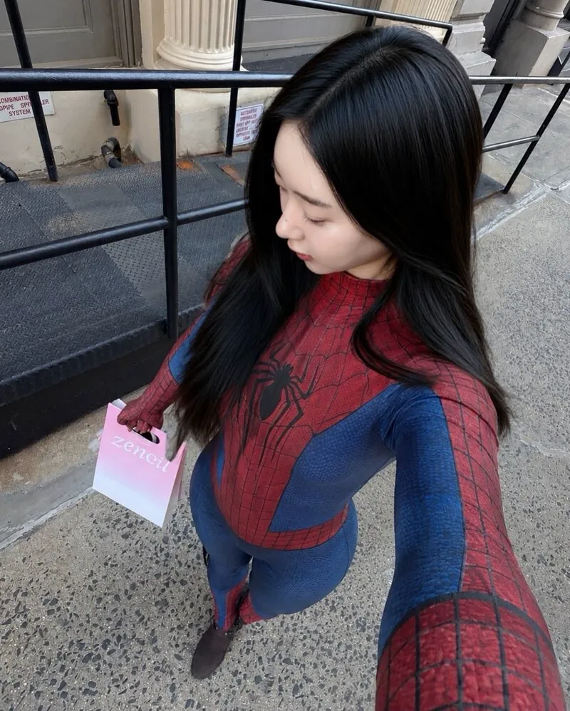 (ㅇㅎ) 신재은 스파이더걸 코스프레 (5/8)