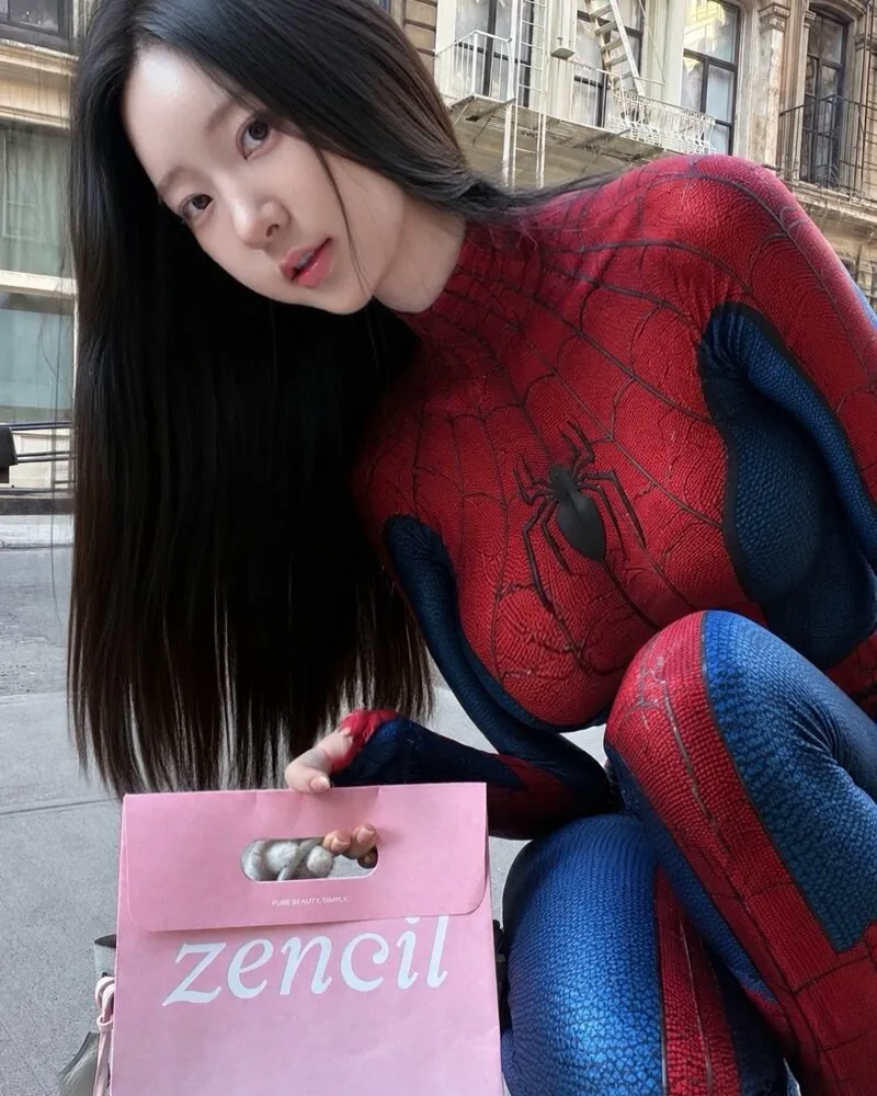 (ㅇㅎ) 신재은 스파이더걸 코스프레 (3/8)