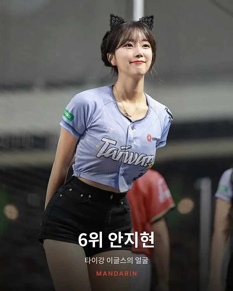 대만 치어리더 인기투표 상황 (6/10)