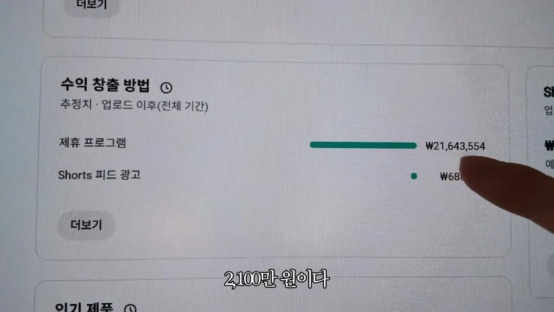 요즘 쇼츠유튜버들이 돈 버는 방법 ㄷ (15/20)