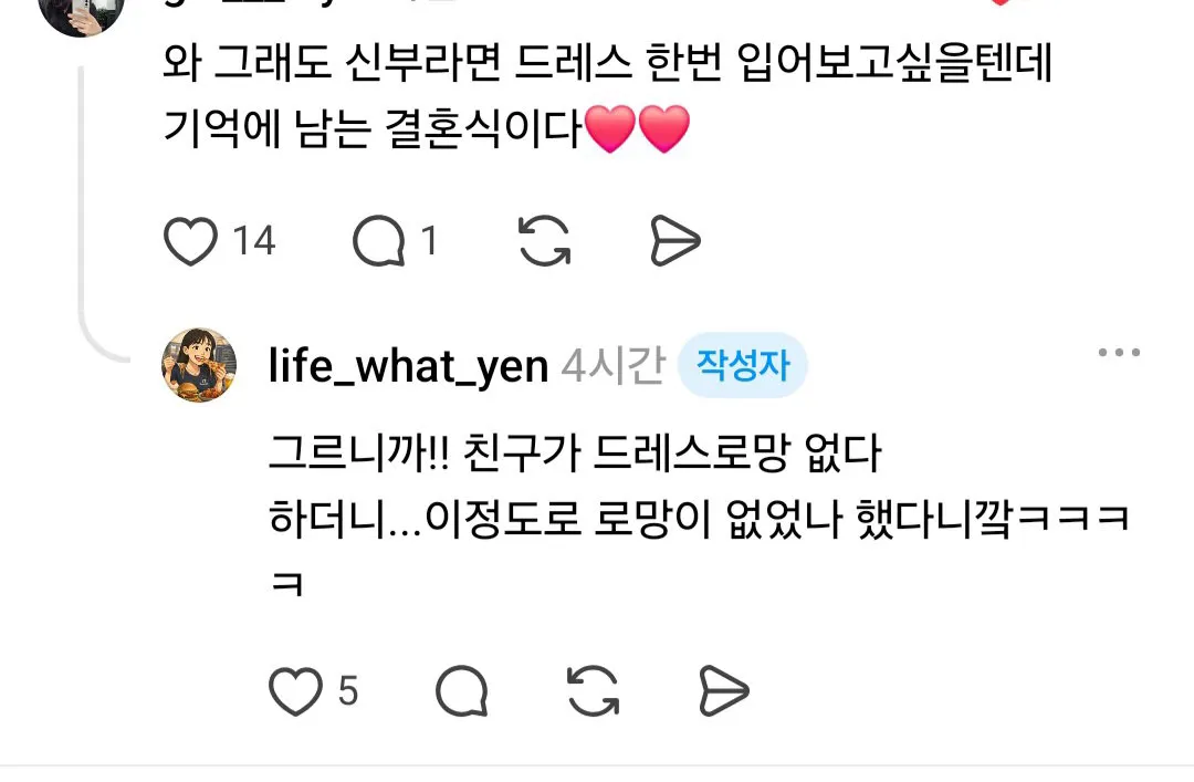 드레스 로망 없는 친구의 충격적인 결혼식.jpg (10/10)