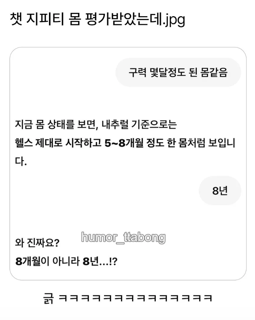 챗 GPT한테 몸 평가 받았는데.jpg