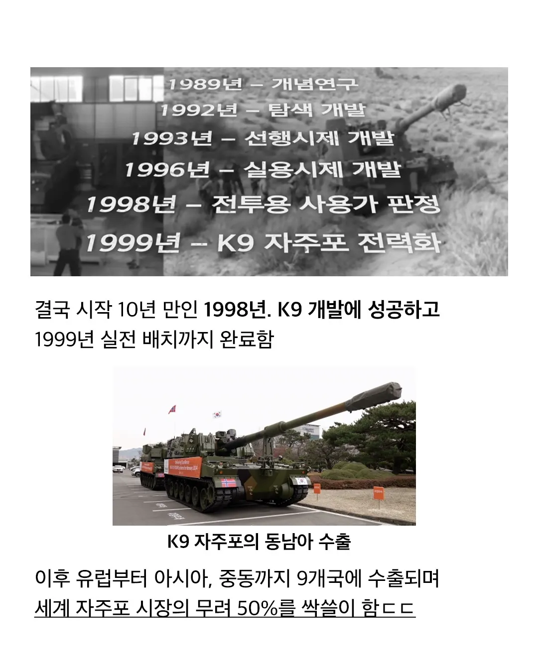 소총 총알도 없던 나라가 K-9으로 미국 진출한 썰 (7/9)