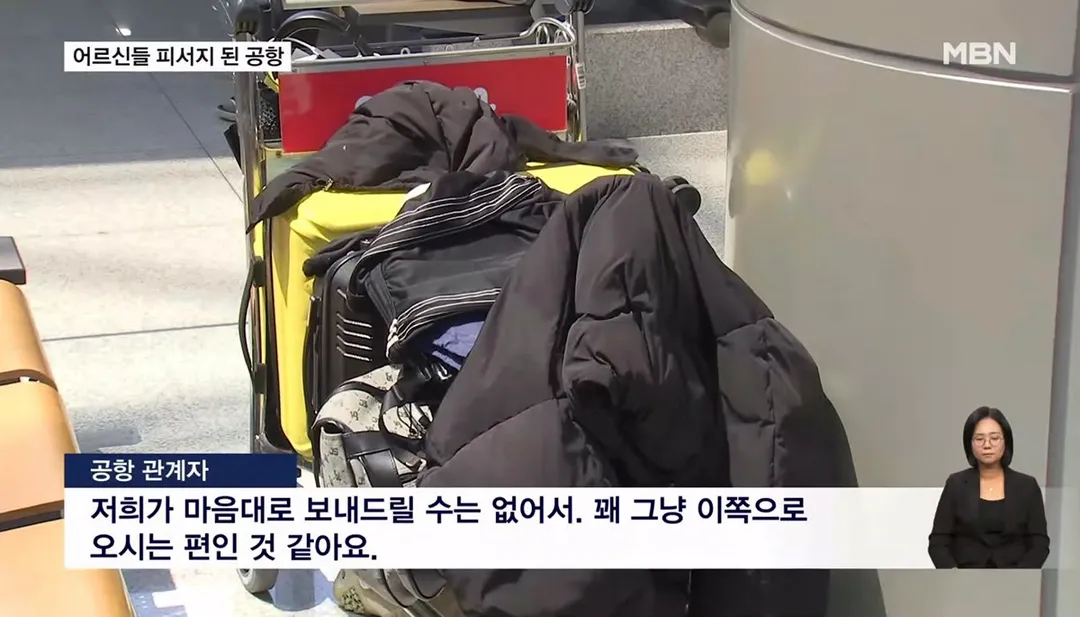 "눈치 안 보고 시원해"…어르신들 피서지 된 인천공항 (14/14)