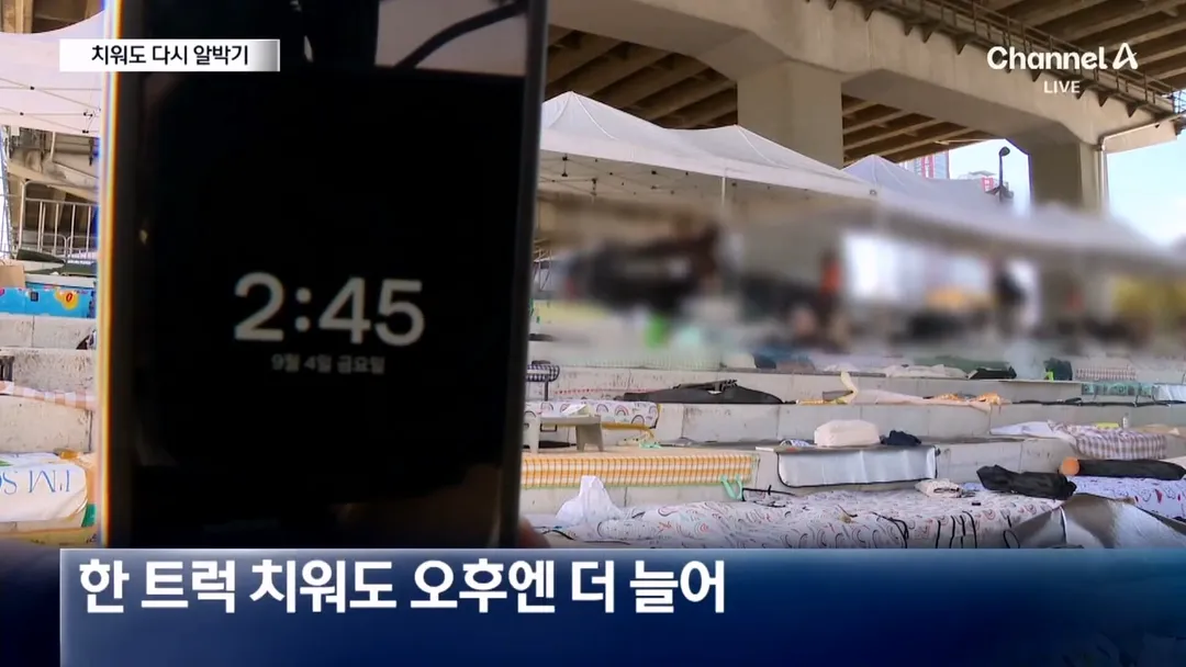 여의도 한강공원 돗자리 단속에 빡쳐버린 시민들 ㅋㅋㅋㅋㅋ (11/16)