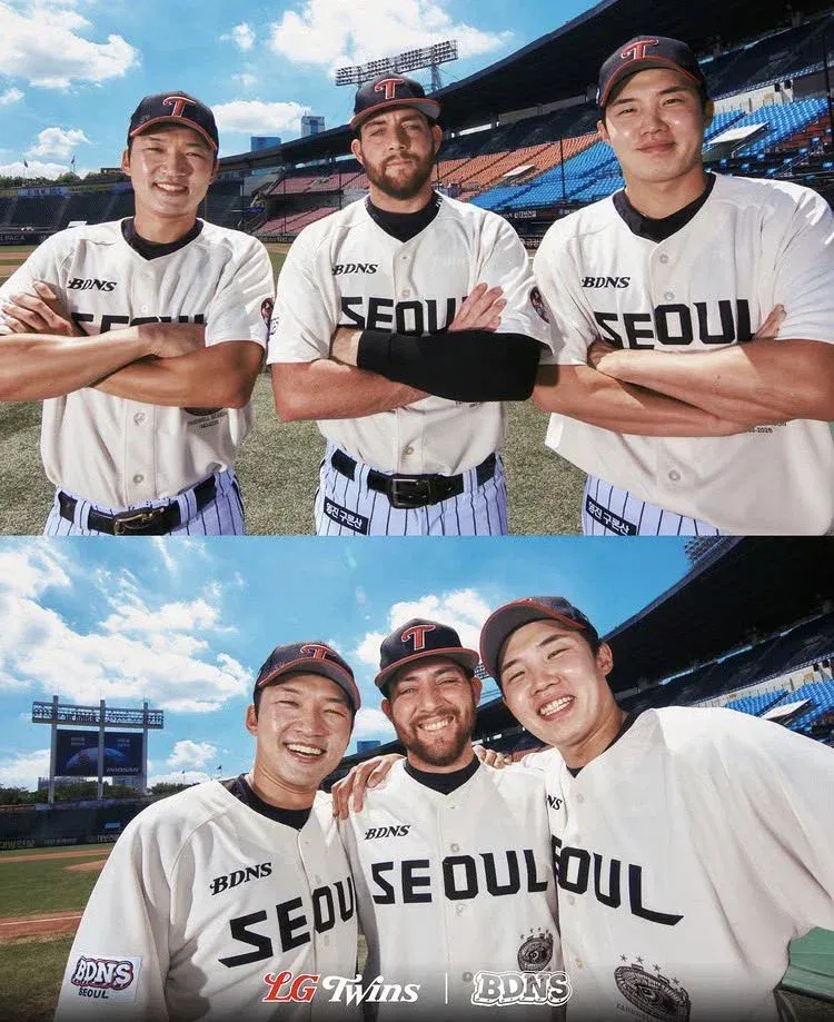 [KBO] 타팀 유니폼과 비슷해서 말나오고 있는 엘지트윈스 유니폼 (3/5)
