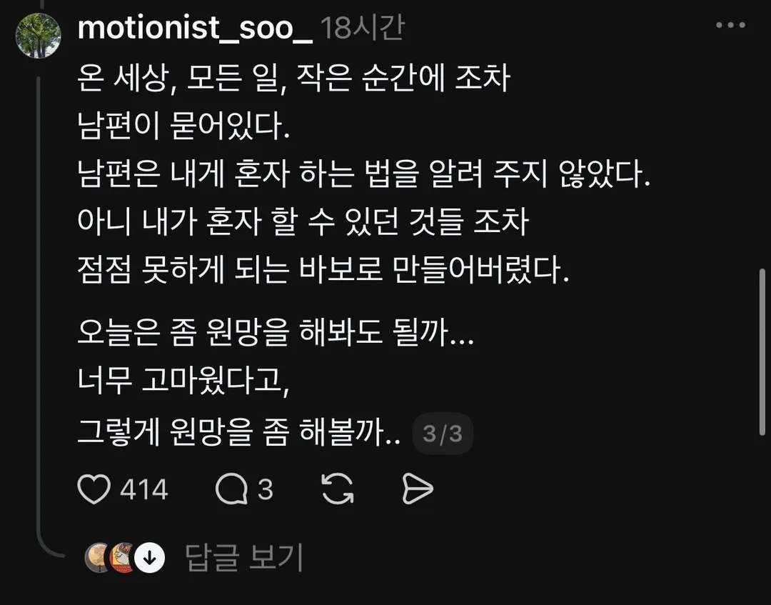 남편은 나를 과보호했다 (4/5)