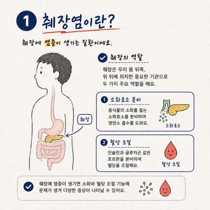 췌장염 초기 증상 (2/7)