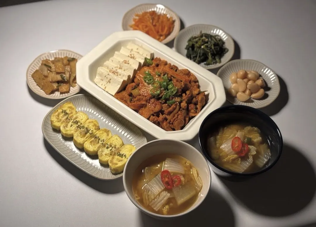 남편 도시락 싸주는 여자의 평소 저녁밥 (7/16)