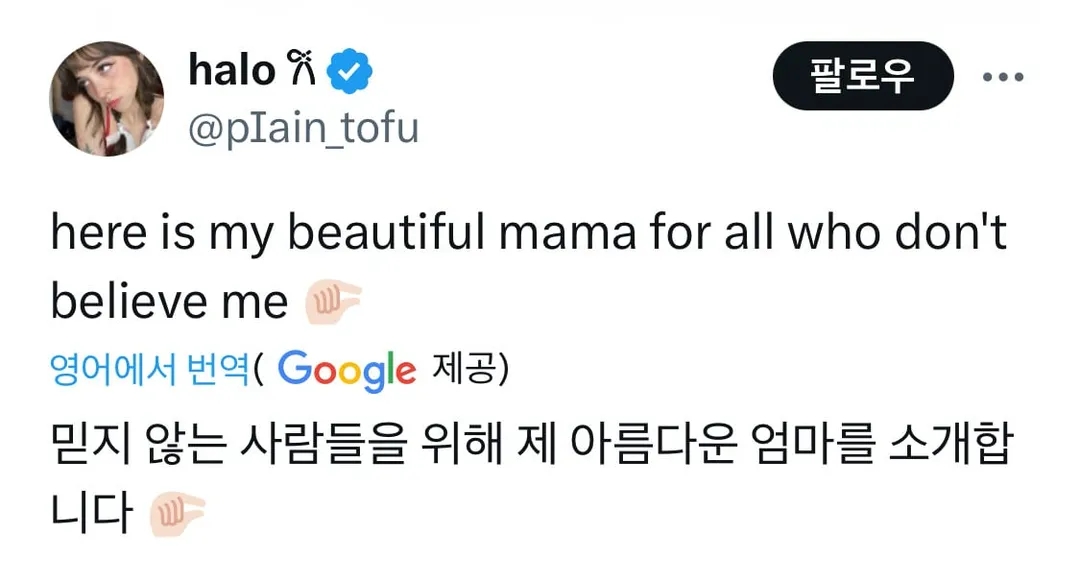 엄마가 앤 해서웨이를 닮아서 잃어버린 자매라고 농담했는데 (2/3)