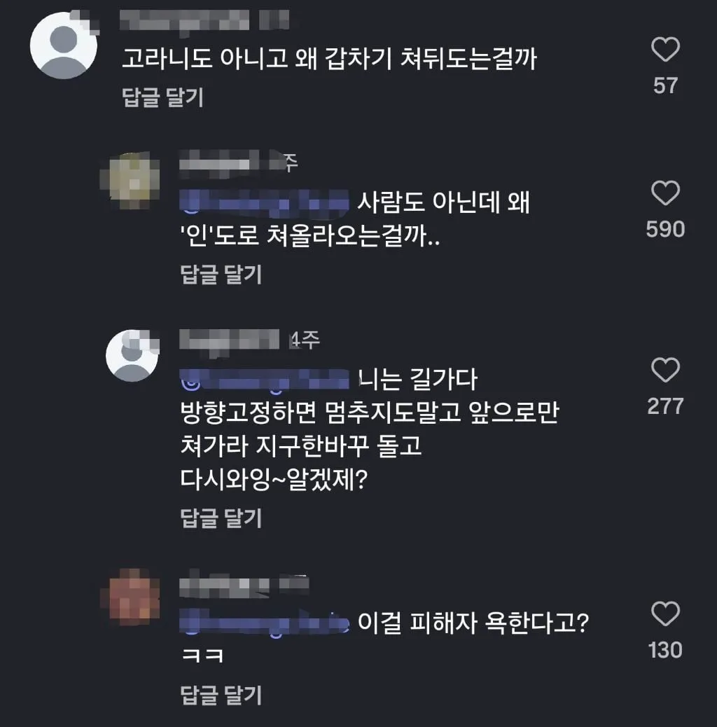 인도에서 여대생 친 트럭에 대한 갈리는 반응 (4/8)