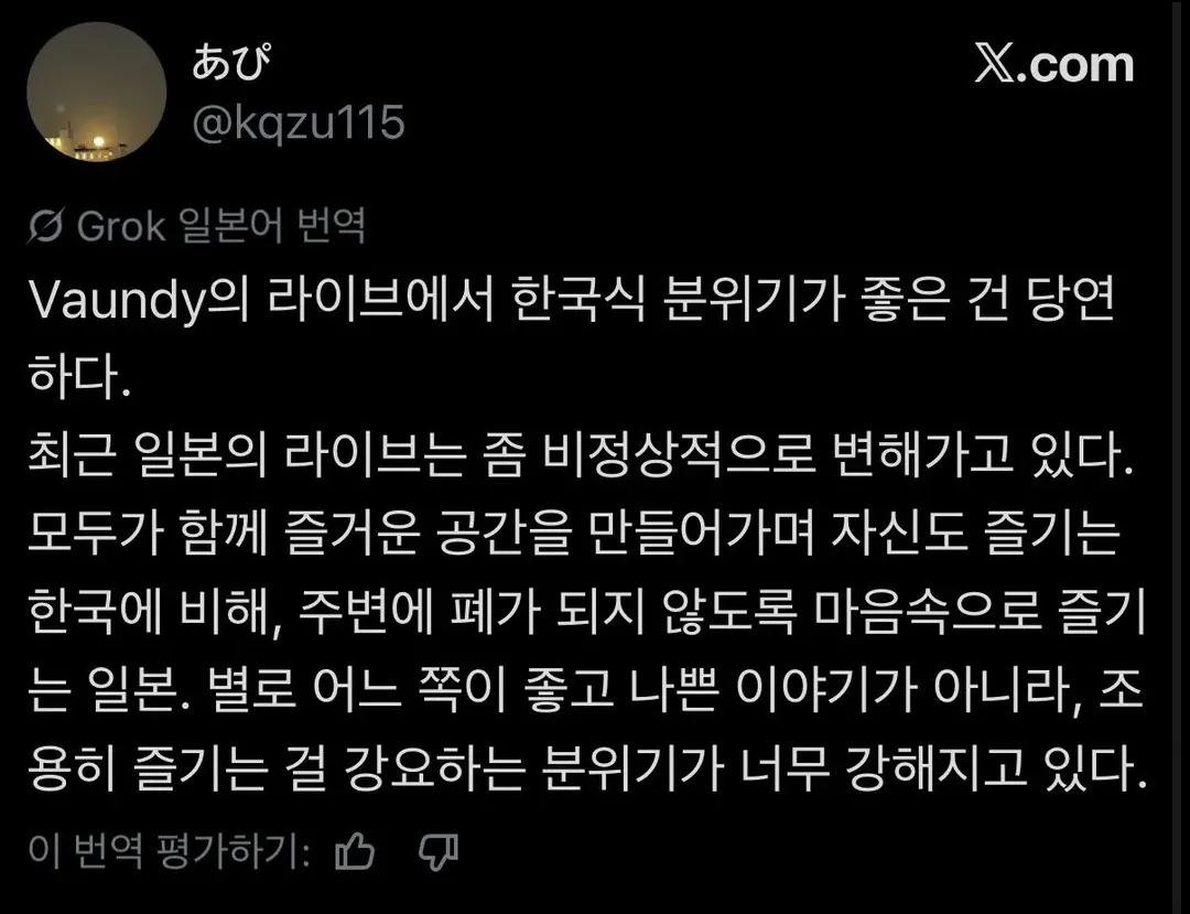 일본 가수의 내한 공연이 일본에서 생중계되면서 화제가 된 한국의 떼창.x (7/10)