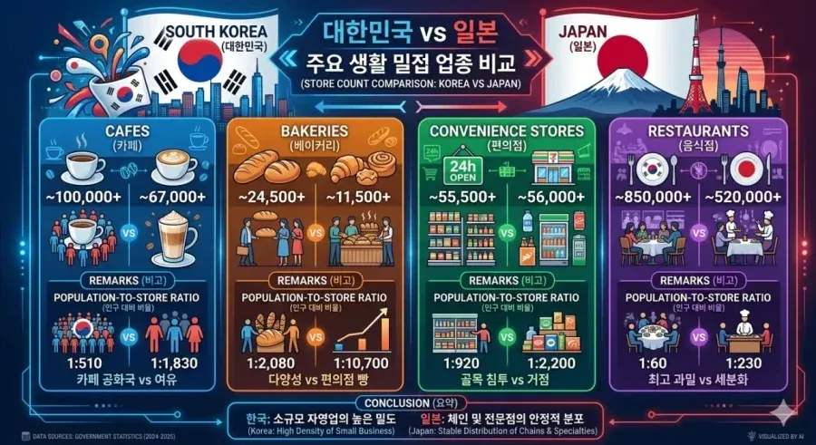 한국이 자영업 씹레드오션인 이유 (2/2)