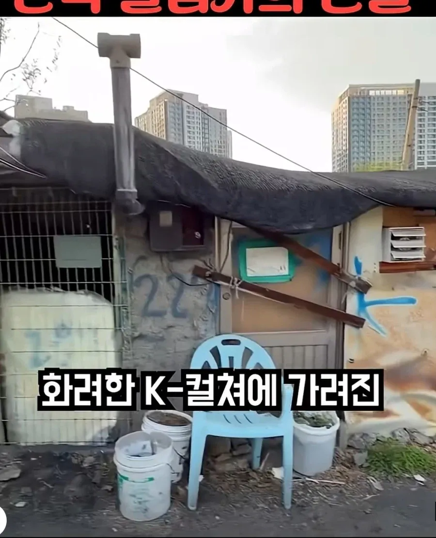 한국의 슬럼가를 방문한 유튜버 (2/5)